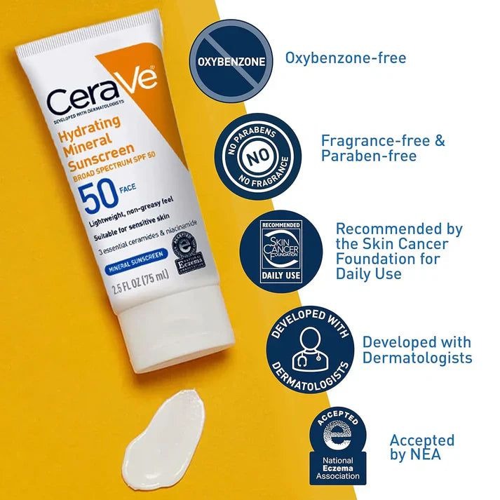 eraVe 4 in 1 Complete Skincare Kit – Night Cream, Sunblock, Cleanser & Hydrating Serum for Radiant, Healthy, Smooth & Moisturized Ski